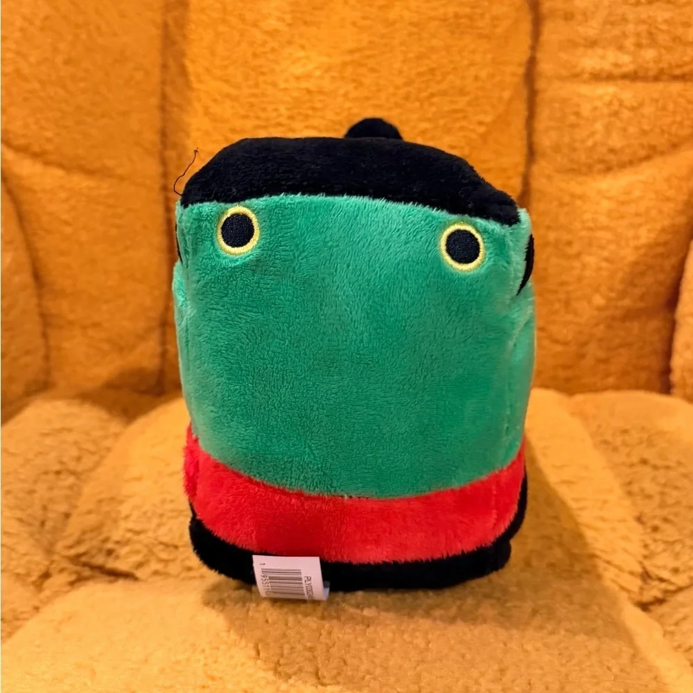 Thomas & Friends Percy Stuffed Plush Train Toy Soft 2023 Edition Green Red Black